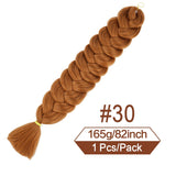 Synthetic Crochet Hair Pre Stretched Jumbo Braiding