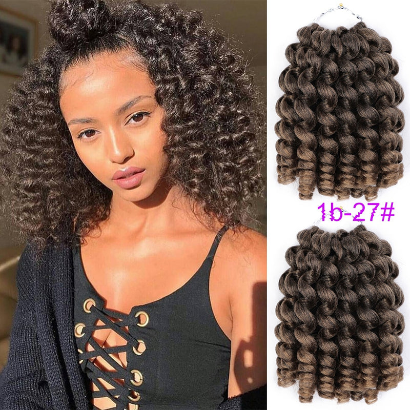 Wand Curl Crochet Braids Synthetic Crochet Hair