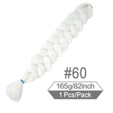 Synthetic Crochet Hair Pre Stretched Jumbo Braiding