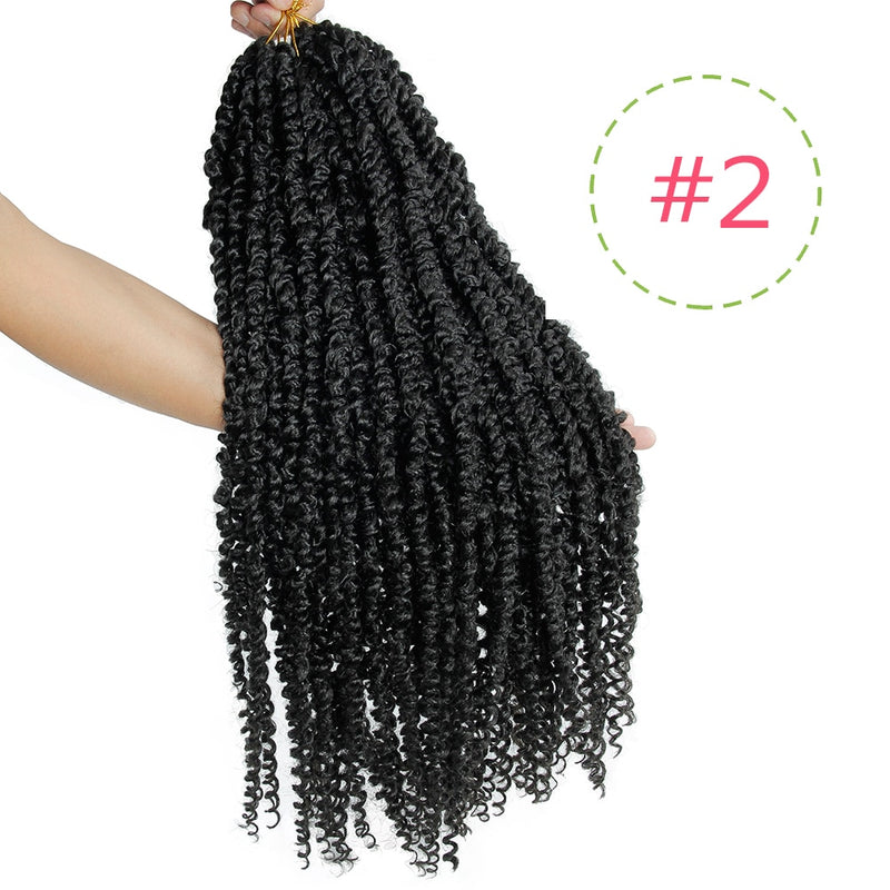 Synthetic Crochet Braids - Passion Twist Pre-Looped