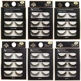 3 Pairs Natural False eyelashes-3D Mink Eyelash Extension