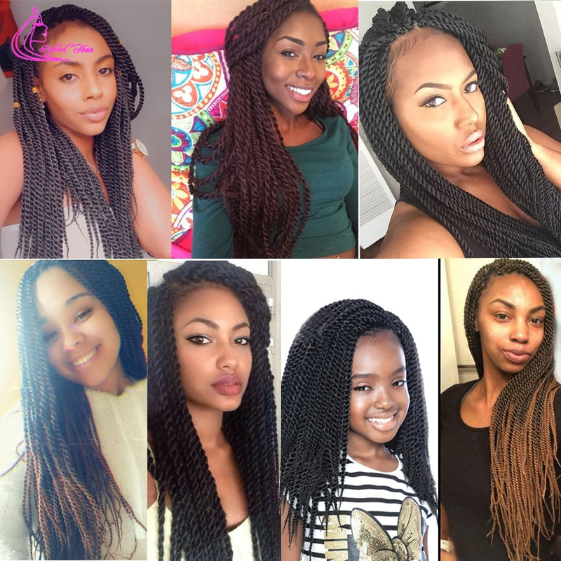 Crochet Senegalese Twist Braids