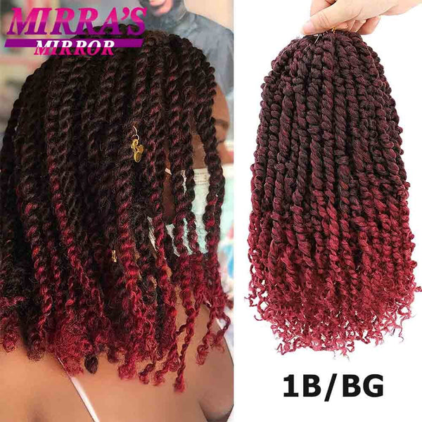 Passion Twist Pre-Looped Synthetic Crochet Braids