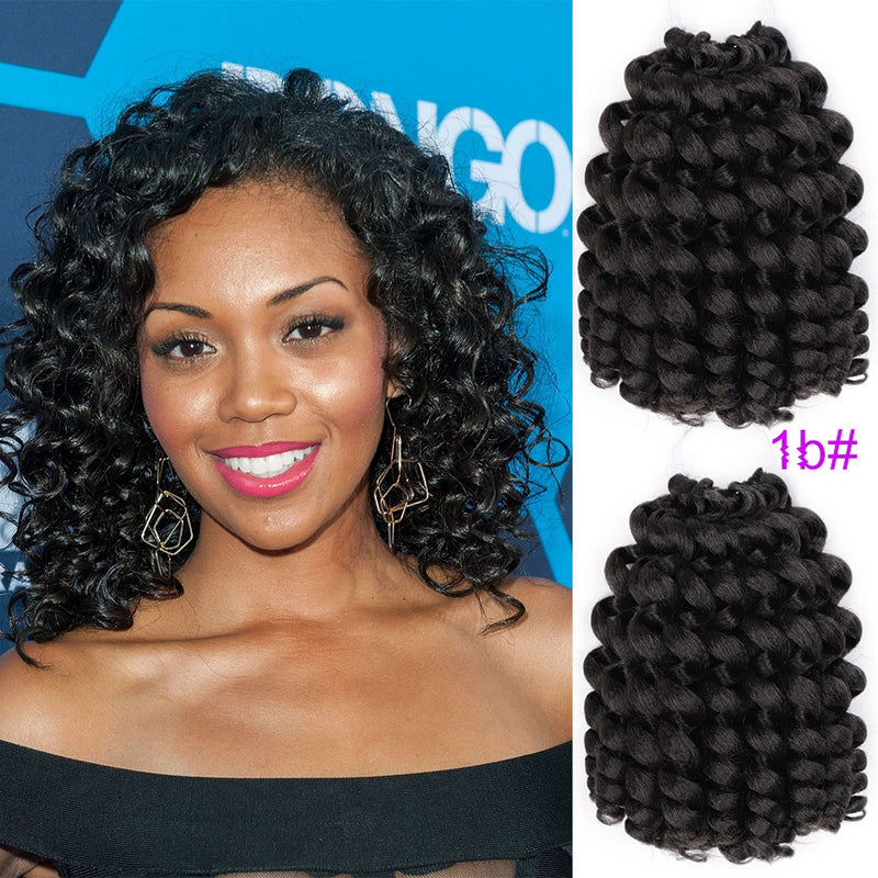 Wand Curl Crochet Braids Synthetic Crochet Hair