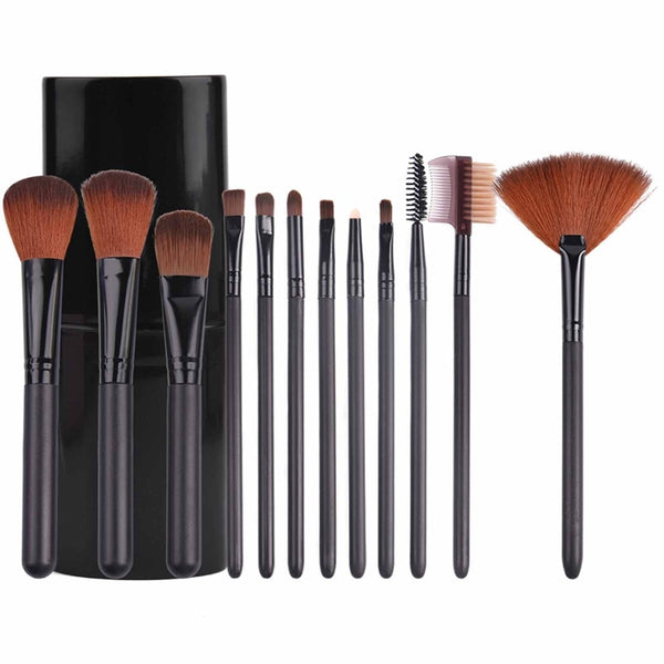 12pcs/set Makeup Brushes Storage Box