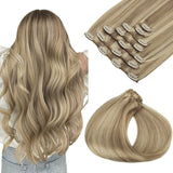 Remy Human Hair Clip-In